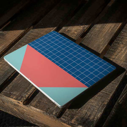 Checkered Split Surface Laptop 2 Skin